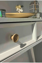 Ahşap Kulp Desenli Lüks Country Mutfak Mobilya Dolap Çekmece Kulpu