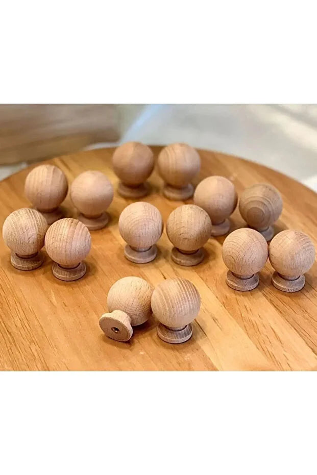 Ahşap Küre Kulp Lüks Country Mutfak Mobilya Dolap Çekmece Kulbu