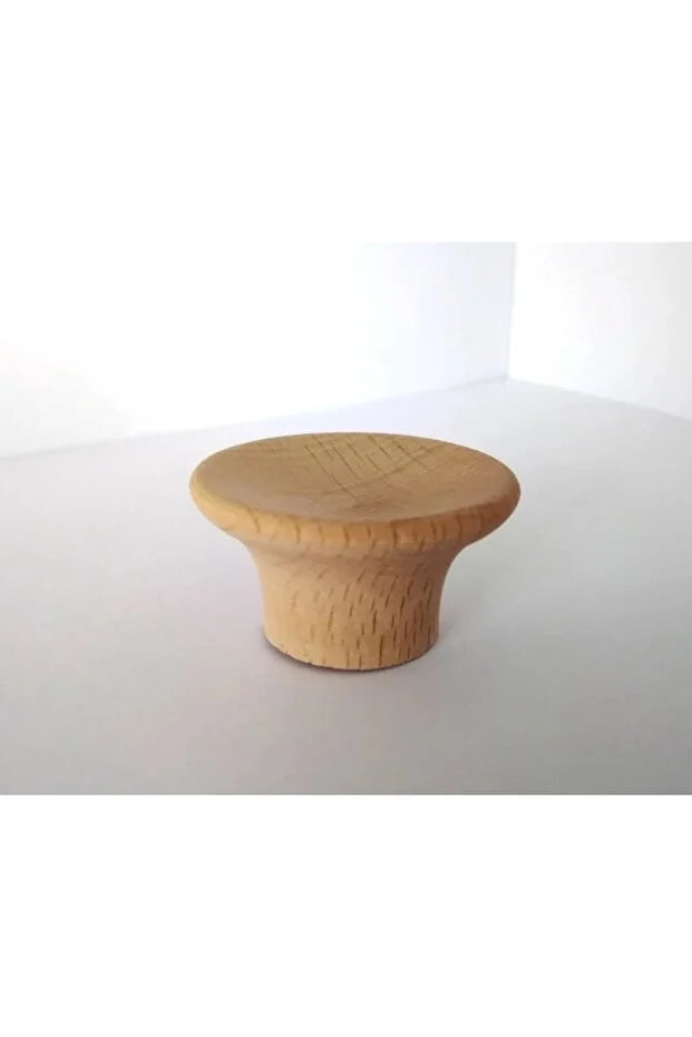 Ahşap Küre Kulp Country Dekoratif Mutfak Mobilya Dolap Çekmece Kulbu