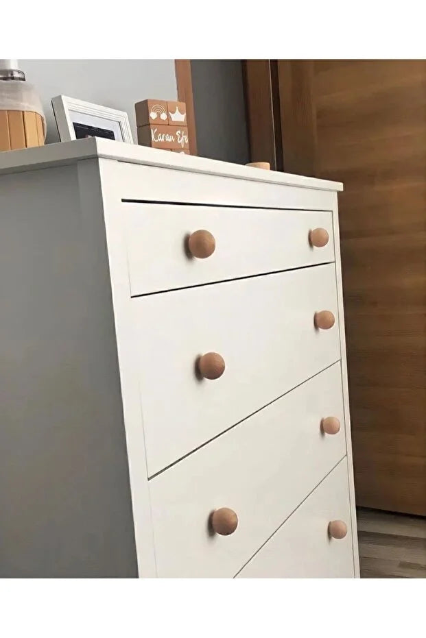 Ahşap Küre Kulp Lüks Country Mutfak Mobilya Dolap Çekmece Kulpu