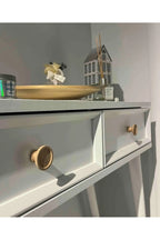 Ahşap Kulp Desenli Lüks Country Mutfak Mobilya Dolap Çekmece Kulpu