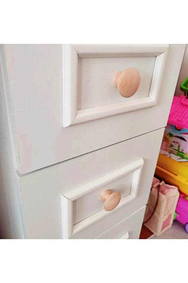 Ahşap Kulp Lüks Country Dekoratif Mutfak Mobilya Dolap Çekmece Kulbu