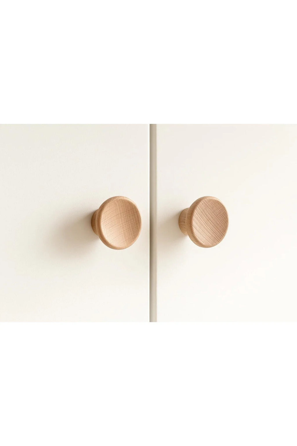 Ahşap Küre Kulp Country Dekoratif Mutfak Mobilya Dolap Çekmece Kulbu